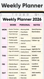 Daily Planner, To Do List screenshot
