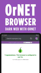 Dark Web Browser : OrNET screenshot