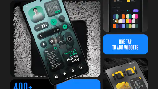 DarkGlass Widgets screenshot