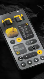 DarkGlass Widgets screenshot