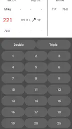 Darts Counter: Scoreboard screenshot