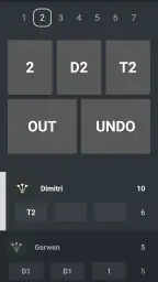 DARTS Scoreboard 2026 screenshot