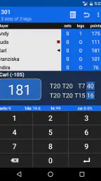 Darts Scoreboard screenshot