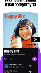 Deezer: Musiikki & podcastit screenshot