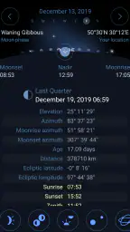 Deluxe Moon - Moon Calendar, P screenshot