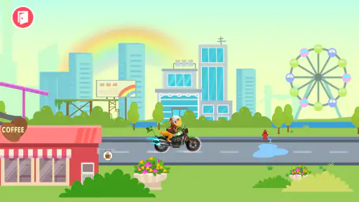 Dirt Bike -pelit lapsille screenshot