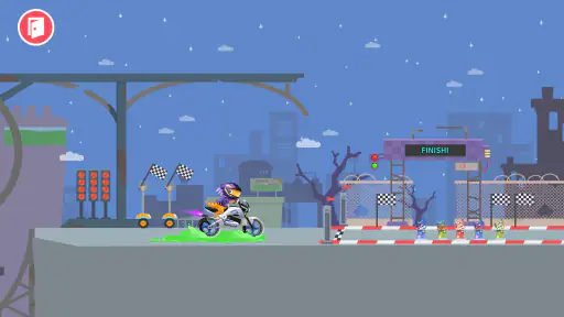 Dirt Bike -pelit lapsille screenshot