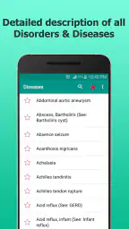 Diseases Dictionary Offline screenshot