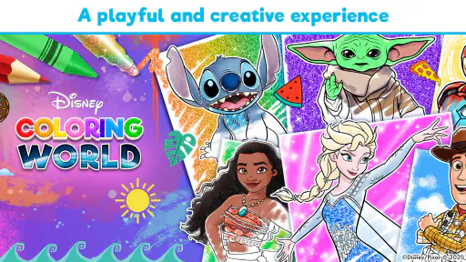 Disney Coloring World screenshot