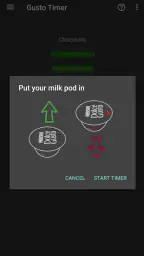 Dolce Gusto Touch Timer screenshot