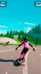 Downhill Race ― kilpailupeli screenshot