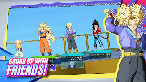 DRAGON BALL GEKISHIN SQUADRA screenshot