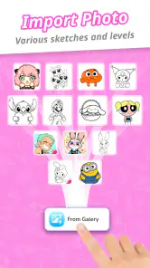 Draw Cartoon - AR Sketch App screenshot