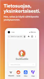 DuckDuckGo Browser, Search, AI screenshot