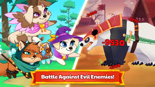 Dungeon Dogs - Idle RPG screenshot