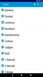 Easy to read KJV Bible screenshot