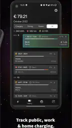 EEVEE - Track charging costs screenshot