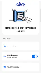 Elisa Tietoturva screenshot