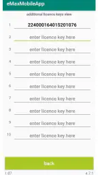 eMaxMobileApp screenshot