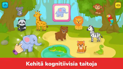 Ensimmäiset sanat: lasten peli screenshot