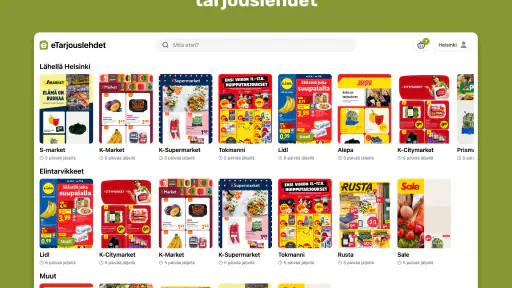 eTarjouslehdet screenshot