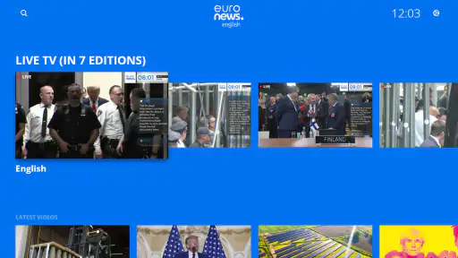 Euronews TV - Live News screenshot
