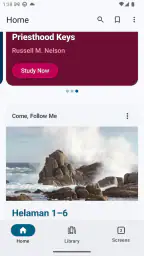 Evankeliumiaiheinen kirjasto screenshot