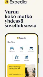 Expedia: matka, hotelli, lento screenshot