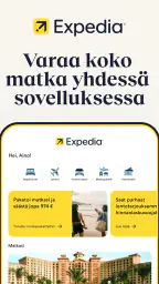 Expedia: matka, hotelli, lento screenshot
