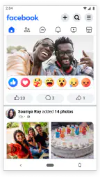 Facebook Lite screenshot