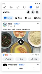 Facebook Lite screenshot