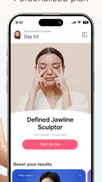 FaceTone: Face Fitness & Yoga screenshot