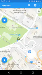 Fake GPS Joystick & Routes Go screenshot