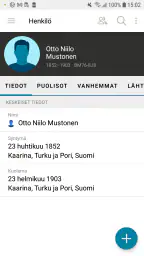 FamilySearch Tree screenshot