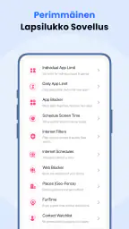 FamilyTime Lapsilukko sovellus screenshot