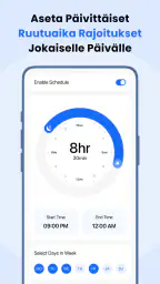 FamilyTime Lapsilukko sovellus screenshot