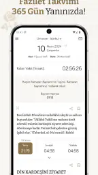 Fazilet Takvimi: Namaz Vakti screenshot