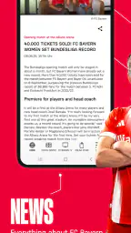 FC Bayern München screenshot