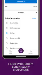 FEI TackApp screenshot