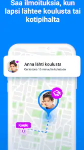 Findmykids: GPS koululaisille screenshot