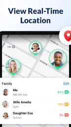 Findo: Find my Friends, Phone screenshot