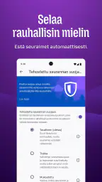 Firefox yksityinen selain screenshot