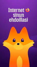 Firefox yksityinen selain screenshot