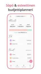 Fleur Budjetti Expense Tracker screenshot