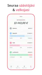 Fleur Budjetti Expense Tracker screenshot