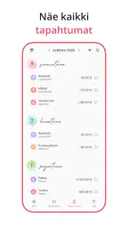 Fleur Budjetti Expense Tracker screenshot