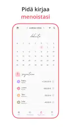 Fleur Budjetti Expense Tracker screenshot