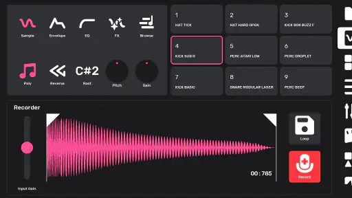 Flip Sampler screenshot
