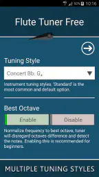 Flute Tuner screenshot