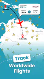 Flymat: Live Flight Tracker screenshot
